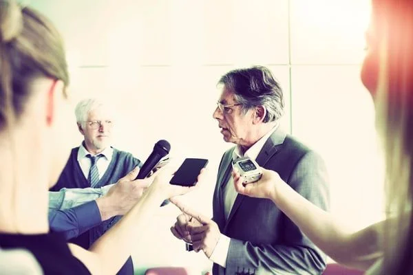 CEO Talking to media- JConnelly blog- How to Handle a Crisis When Your founder is the Problem