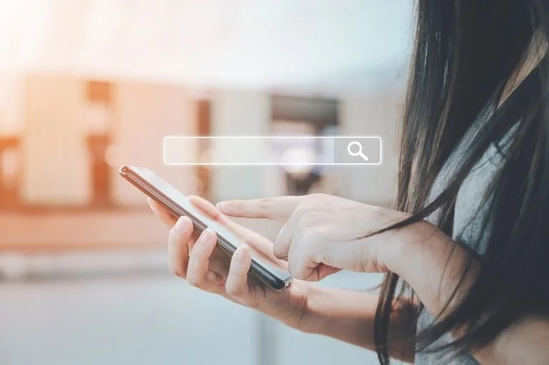 JConnelly Blog- Woman Searching on Phone