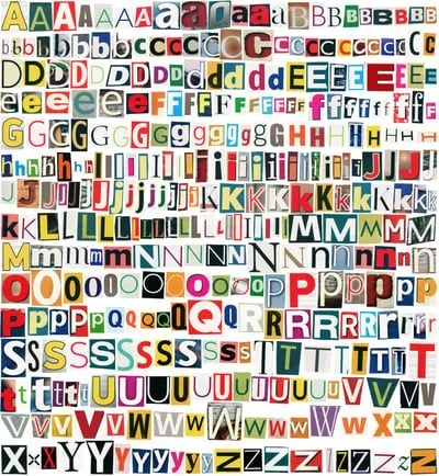 Letters- JConnelly blog-What Does Your Font Say About You